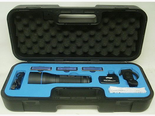 Walther Pro GL1500r-1350 Lumen - inkl. Akku, mit Tragekoffer