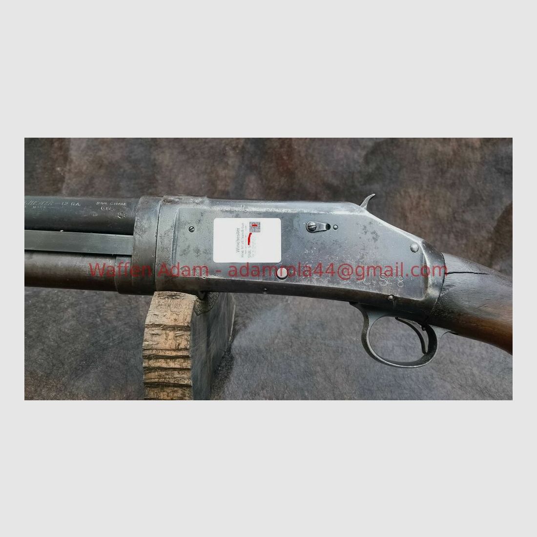 Winchester 1897 U.S.- Trench Gun- WK II Riot Gun