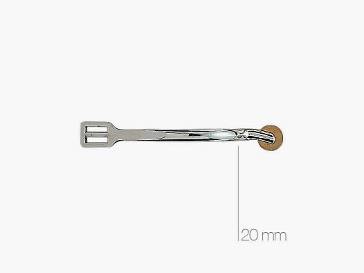 Spurs Inglesi Roulette Liscia 20mm