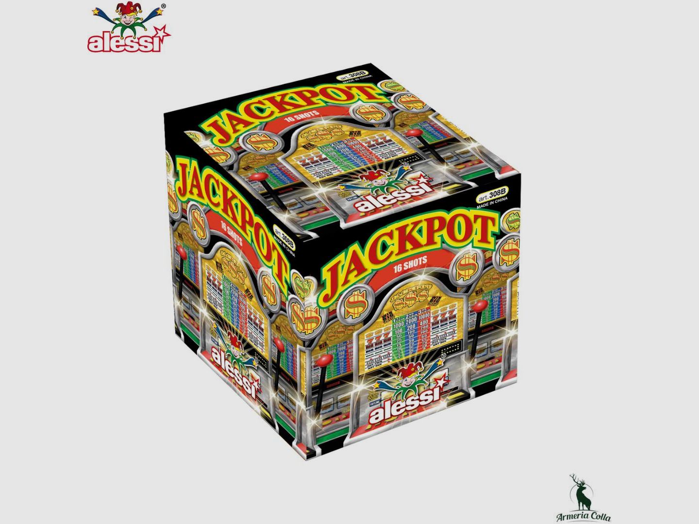 Alessi Fireworks Batterie 16 Schüsse Songs oder Jackpot Art. 308, Bild 2 von 2