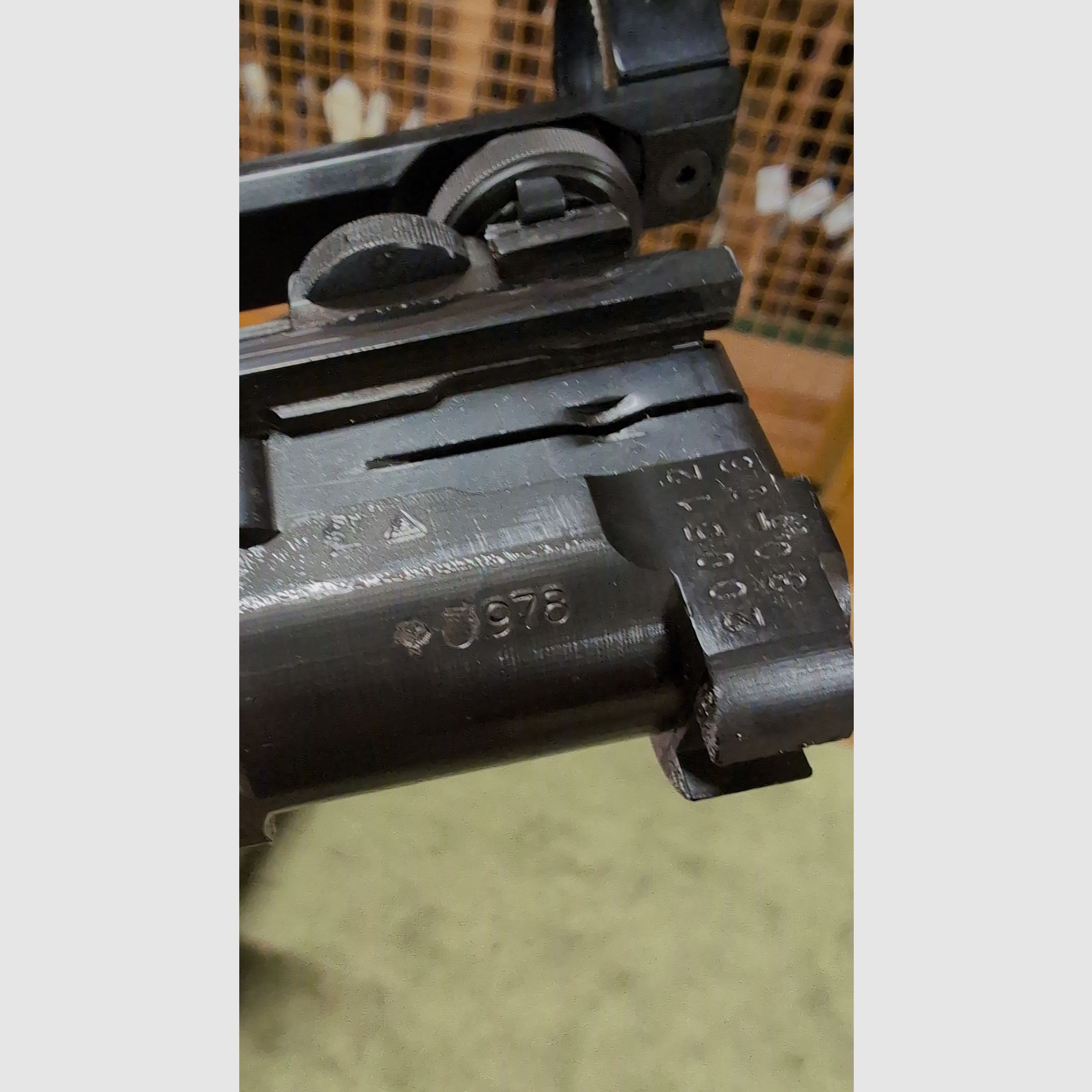 Double-barreled rifle Valmet 412S caliber 30.06 - top