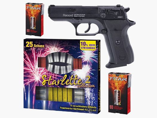 Pack Nouvel An Record COP Pistolet à blanc