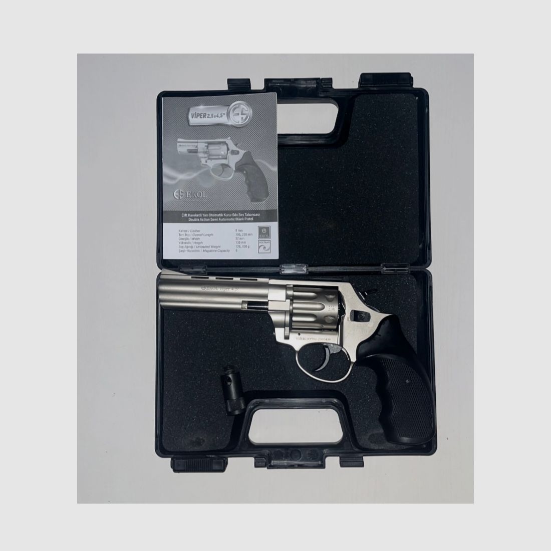 Ekol blank firing revolver Viper 4.5