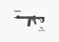 Delta Armory AR15 MK18 Alpha EAGLE HPA Airsoft Gewehr in Schwarz