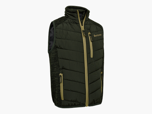 Youth Moor Padded Vest - Forest Ember - Children's Size: 116