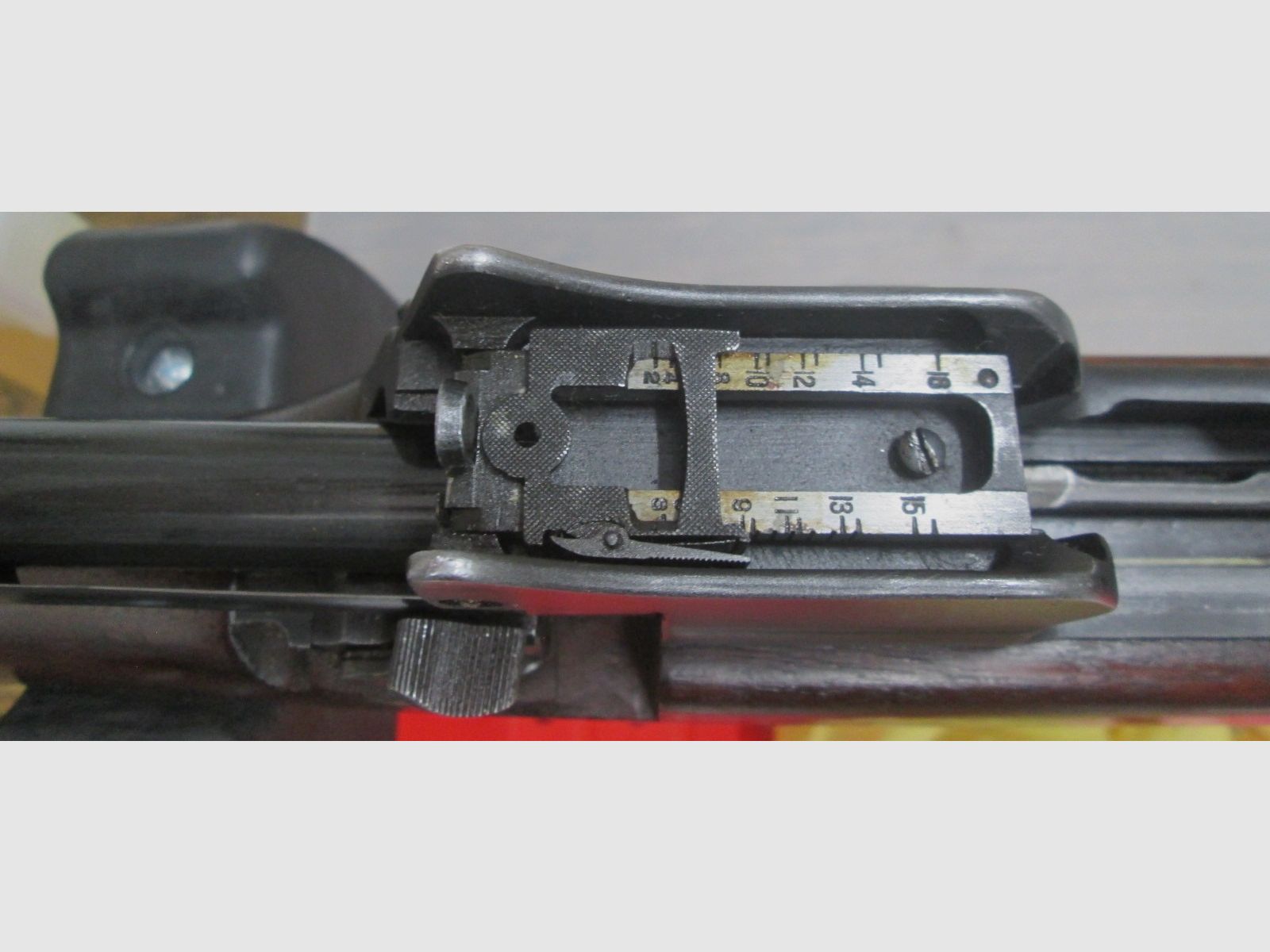 P17 Modell OF 1917 EDDYSTONE .30-06 Springfield mit Schußbild