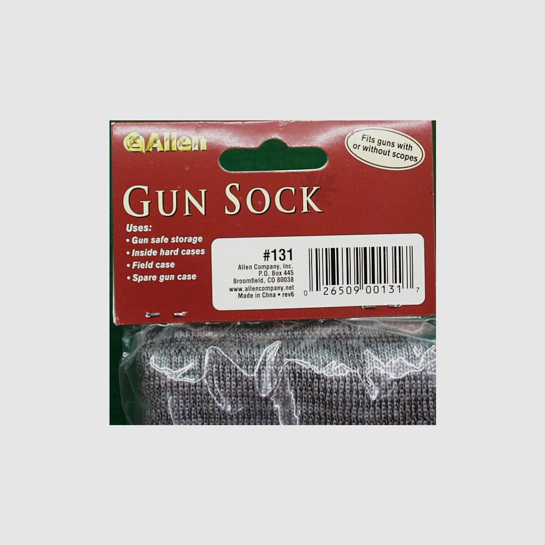 Allen Geweerhoes GUN SOCK Futteral
