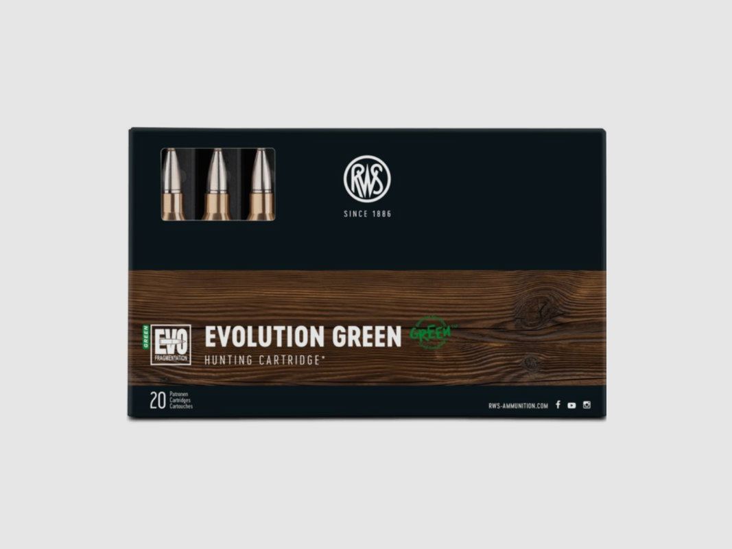 RWS Evolution Green 139 gr – Kaliber .300 Win Mag, Bild 1 von 2
