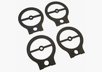 Schwaben Arms GmbH SAR M41, HK G3 Match Ringkorn set di 4 Ø 2,0mm + Ø 2,1mm + Ø 2,2mm + Ø 2,3mm per HK Kornträger