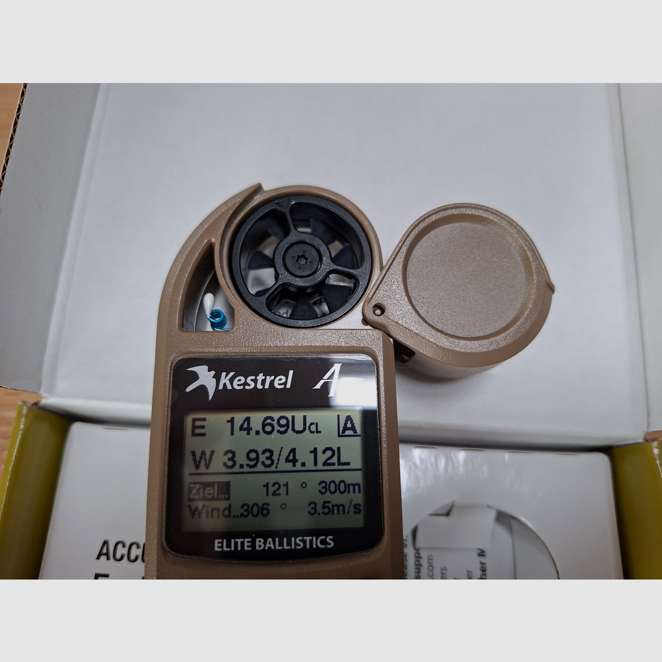 Kestrel 5700 Elite Ballistik Wettermesser