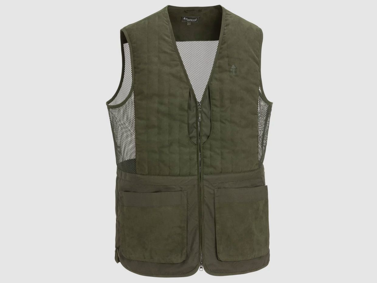 Pinewood Cadley Shooting Vest Mossgreen