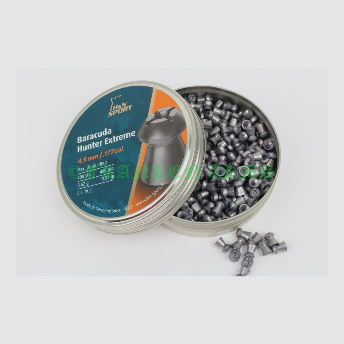 H&N Baracuda Hunter Extreme 4.50mm 400 pieces