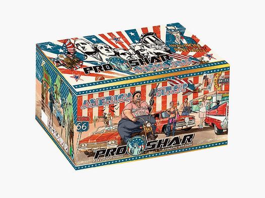 ProShar AMERICA FIRST Premium Szenario Paintballs (2000er Karton)