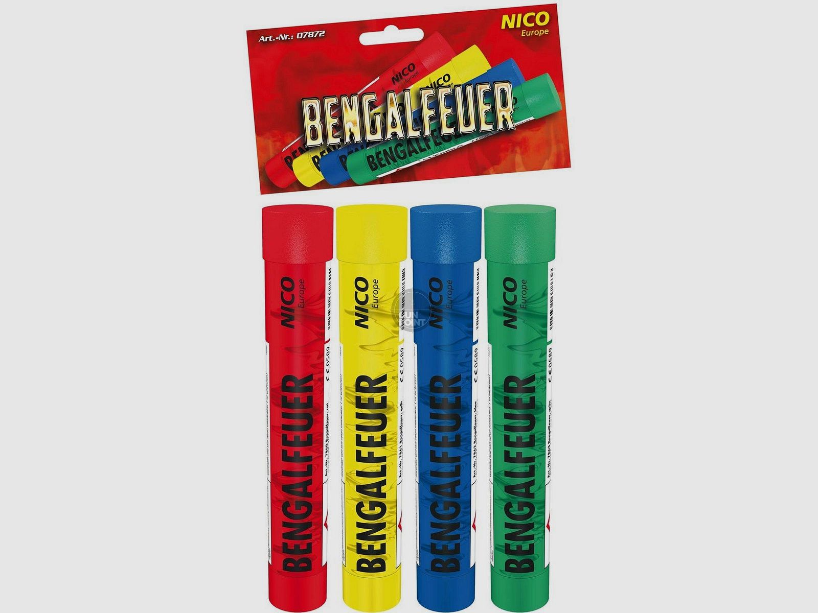 Nico Pyro Bengalfeuer 4er Set - versch. Farben