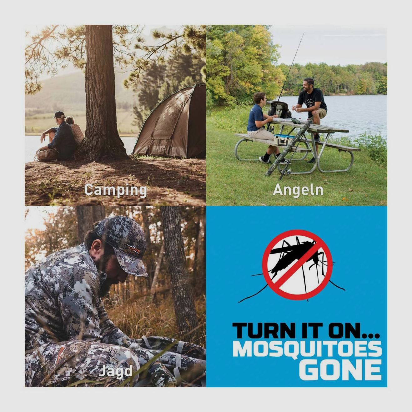 THERMACELL 920103 Ochrona przed komarami Urządzenie ręczne MR-300 białe