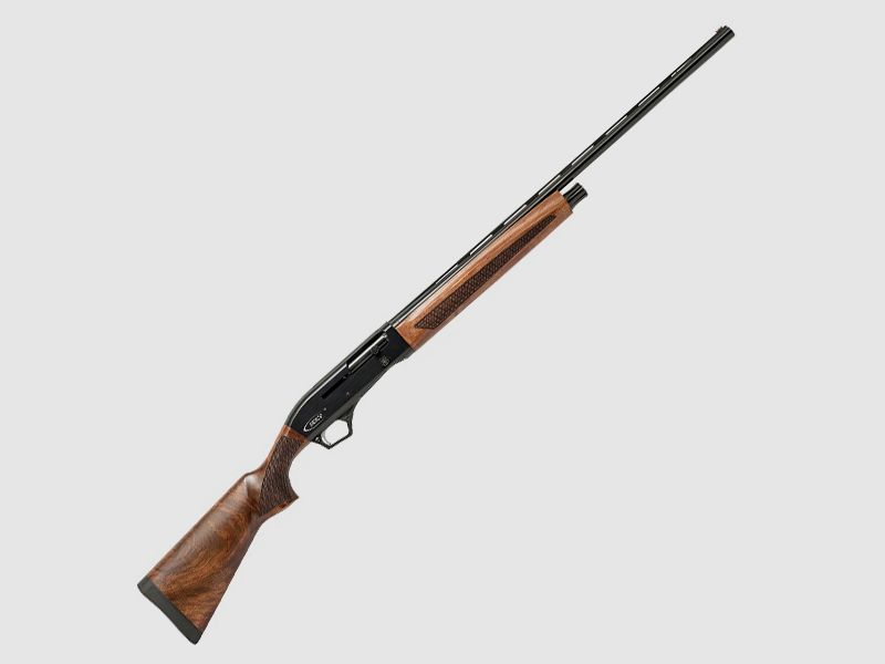 Escopeta semiautomatica inercial Krico madera Cal. 20