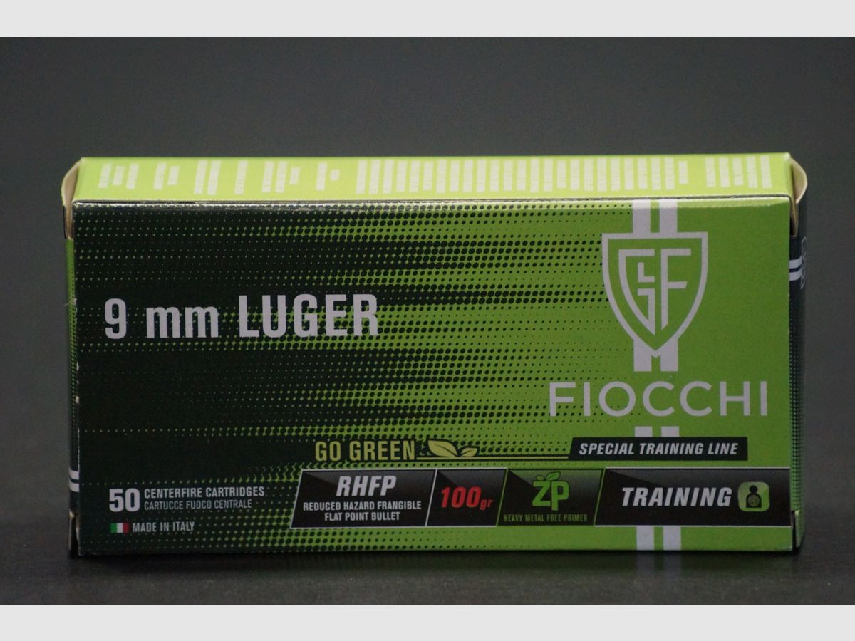 Fiocchi 9mm Frangible