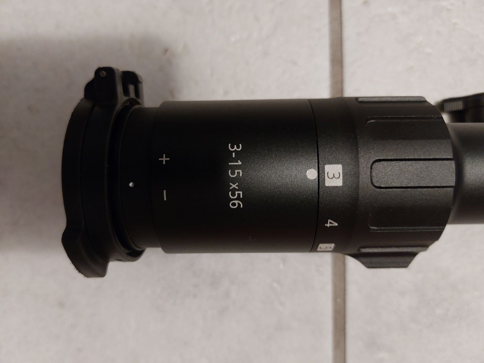 Minox Allrounder 3-15 x 56 S with Innomount Zero for Picatinny/Weaver 5mm, construction height 7 mm