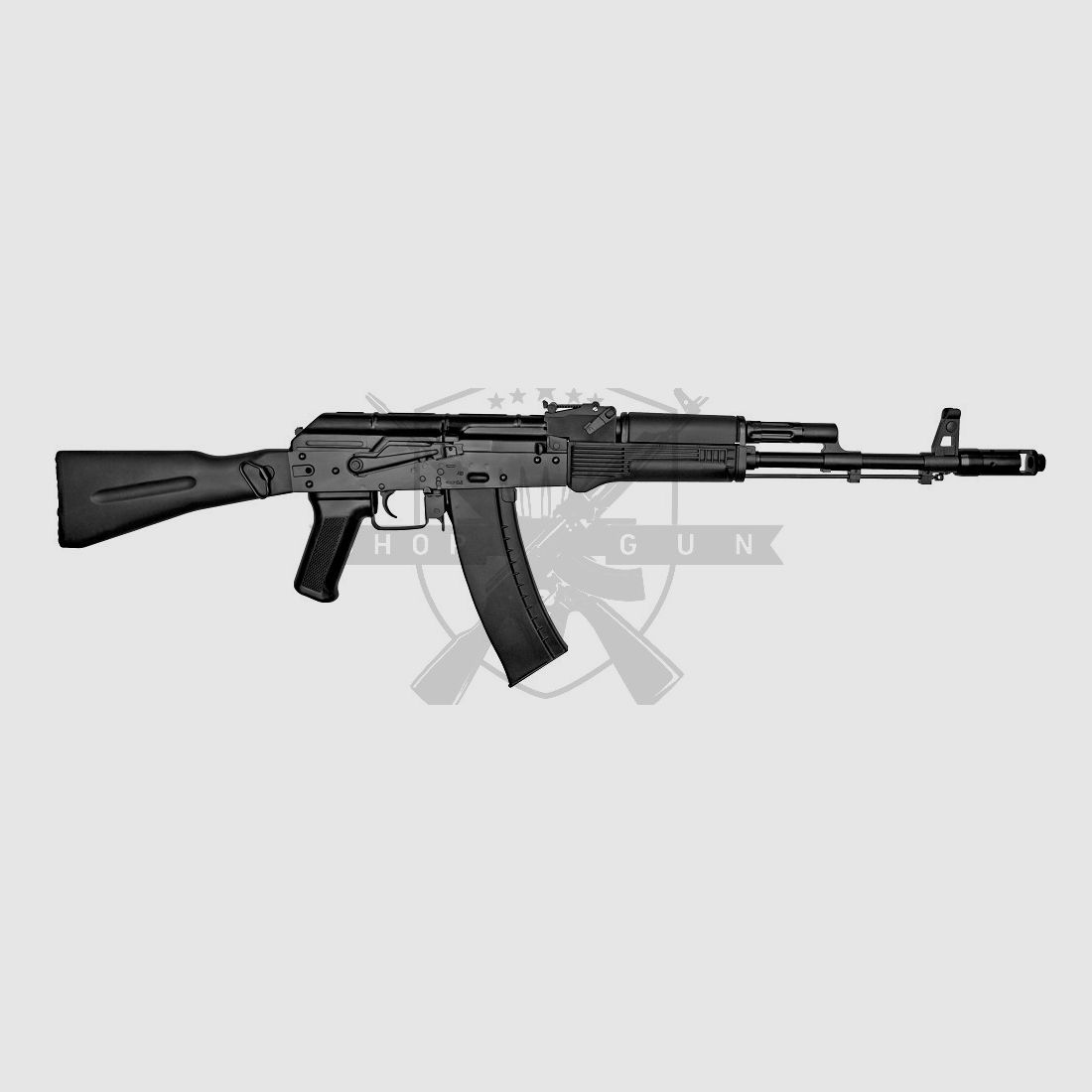 LCT AK-74M upgrade-Version mit Perun Hybrid V3 S-AEG (Polymerschäftung, schwarz)