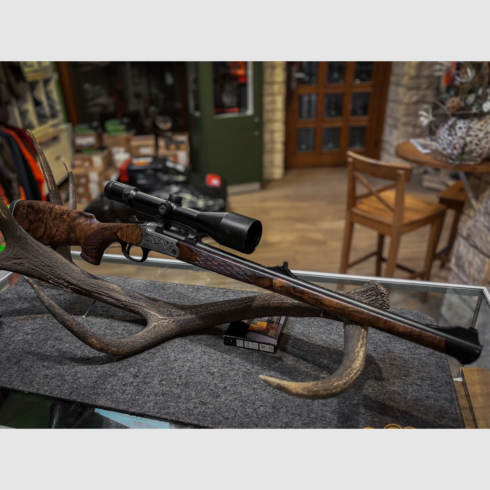 Blaser K95 Stutzen con cañón intercambiable
