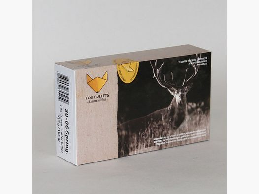 Fox Bullets Classic Hunter .30-06 Sprg. 165GR / 10,7g loodvrij 20 patronen