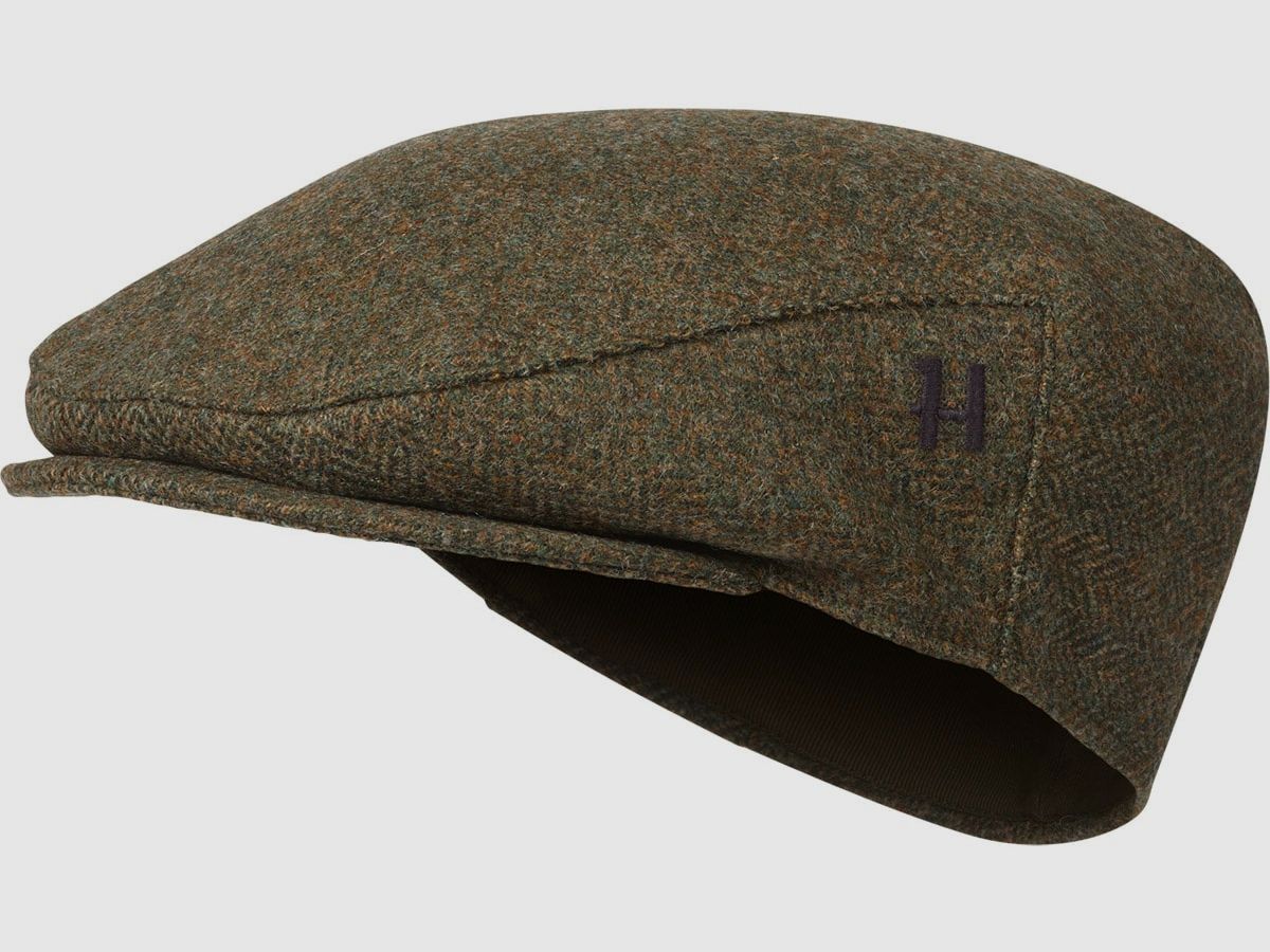 Härkila Schiebermütze Kenmore Forest Green/ Herringbone