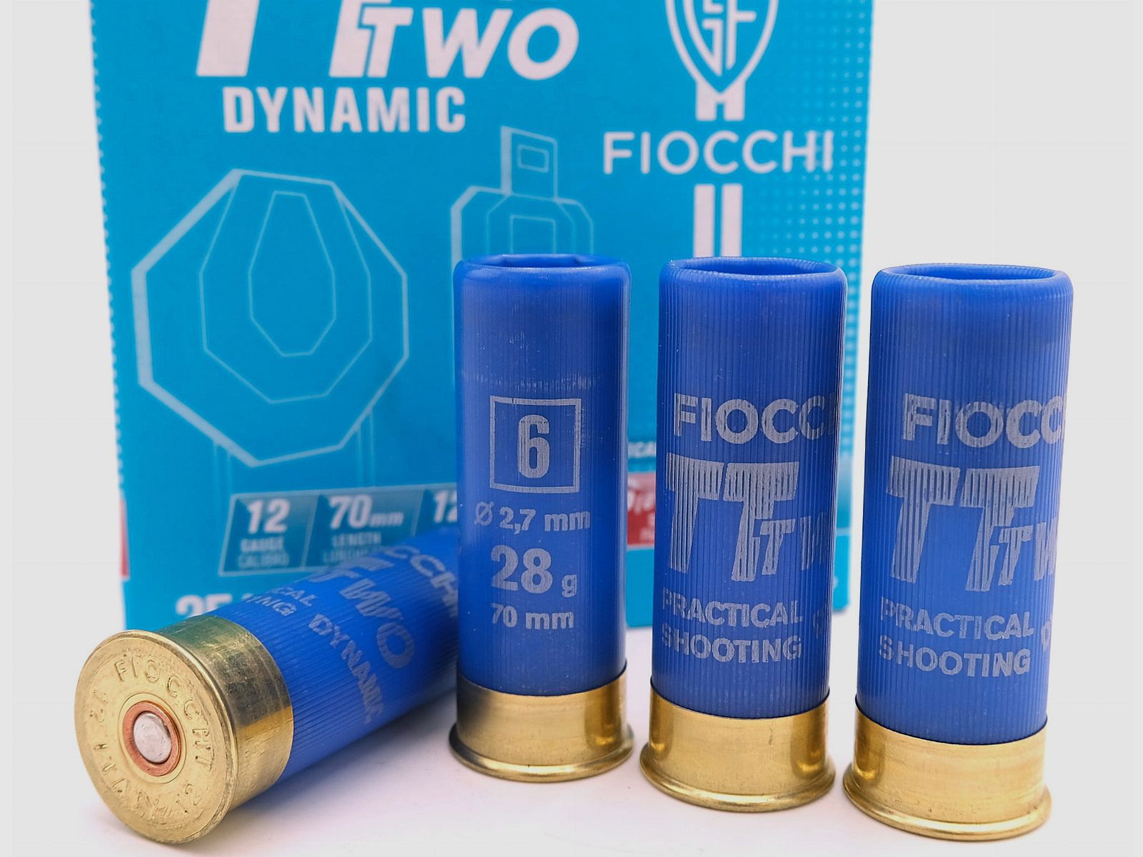 Fiocchi TT TWO Dynamic munizioni per fucile a canna liscia 28 g 6 12/70, immagine 3 di 5