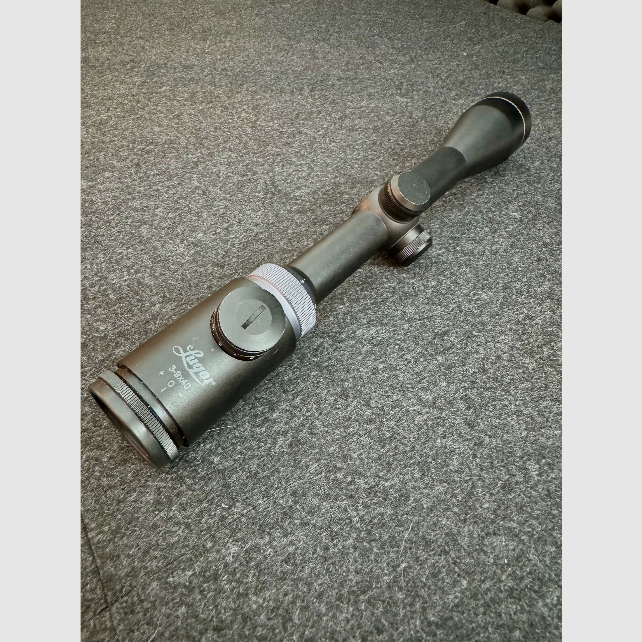 Zielfernrohr Luger 3-9x40 mit Leuchtpunkt, Absehen 4 fein