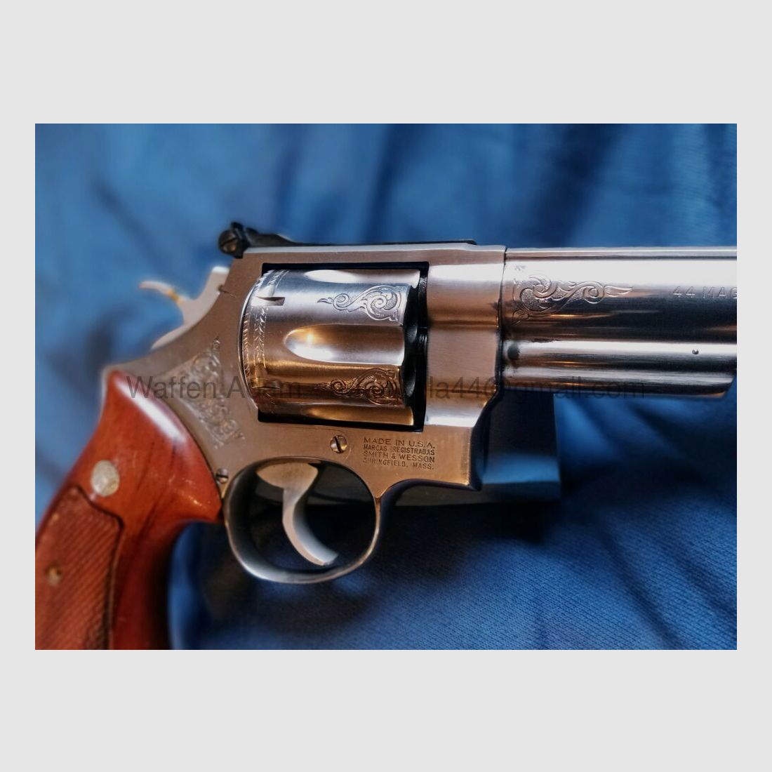 Smith & Wesson 6 inch 629-3 Stainless "de luxe