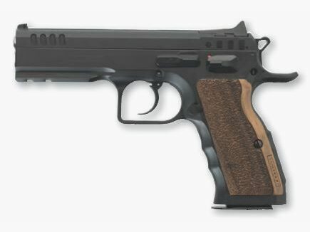 Tanfoglio Modèle Stock I, l'entrée dans la classe Production IPSC noir immédiatement disponible, prix de vente conseillé : 1828 Pistolet 9mm Luger