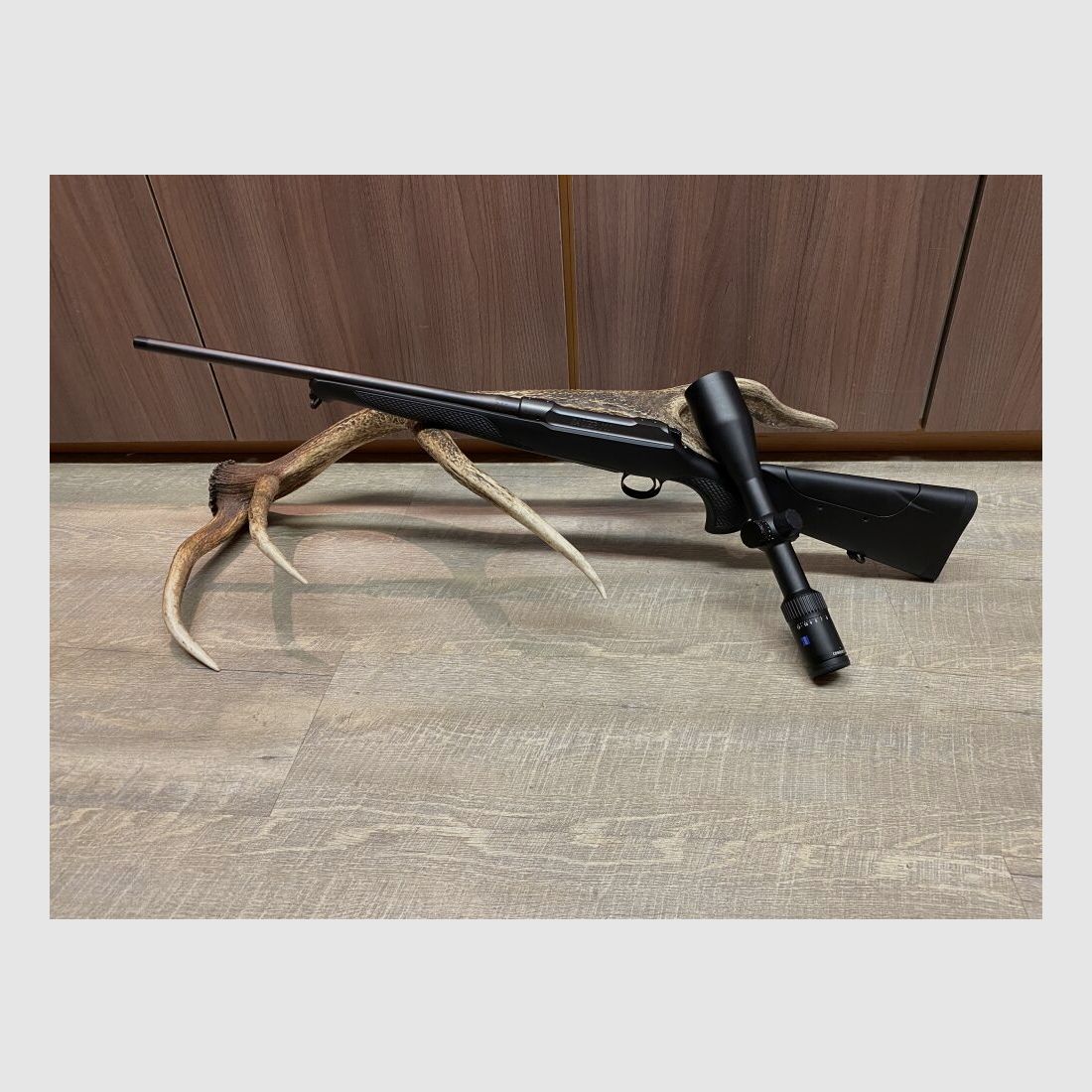 Sauer 101 Classic XTA, with Zeiss Conquest V4 3-12x56, image 1 of 2