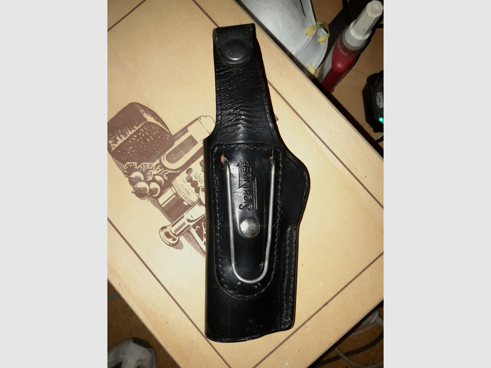 CZ 75 Echtleder Holster