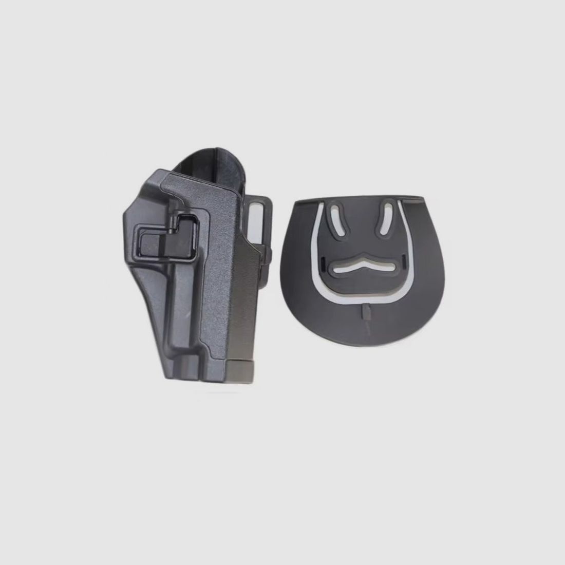 Tactical Holster for Black Polymer Pistol, image 1 of 2