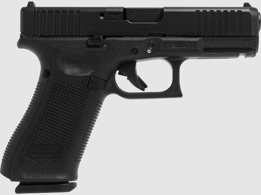 Glock Pistole G45 Gen5 MOS FS 9 mm Luger 4,02″ / 102 mm 17+1, Compact Crossover