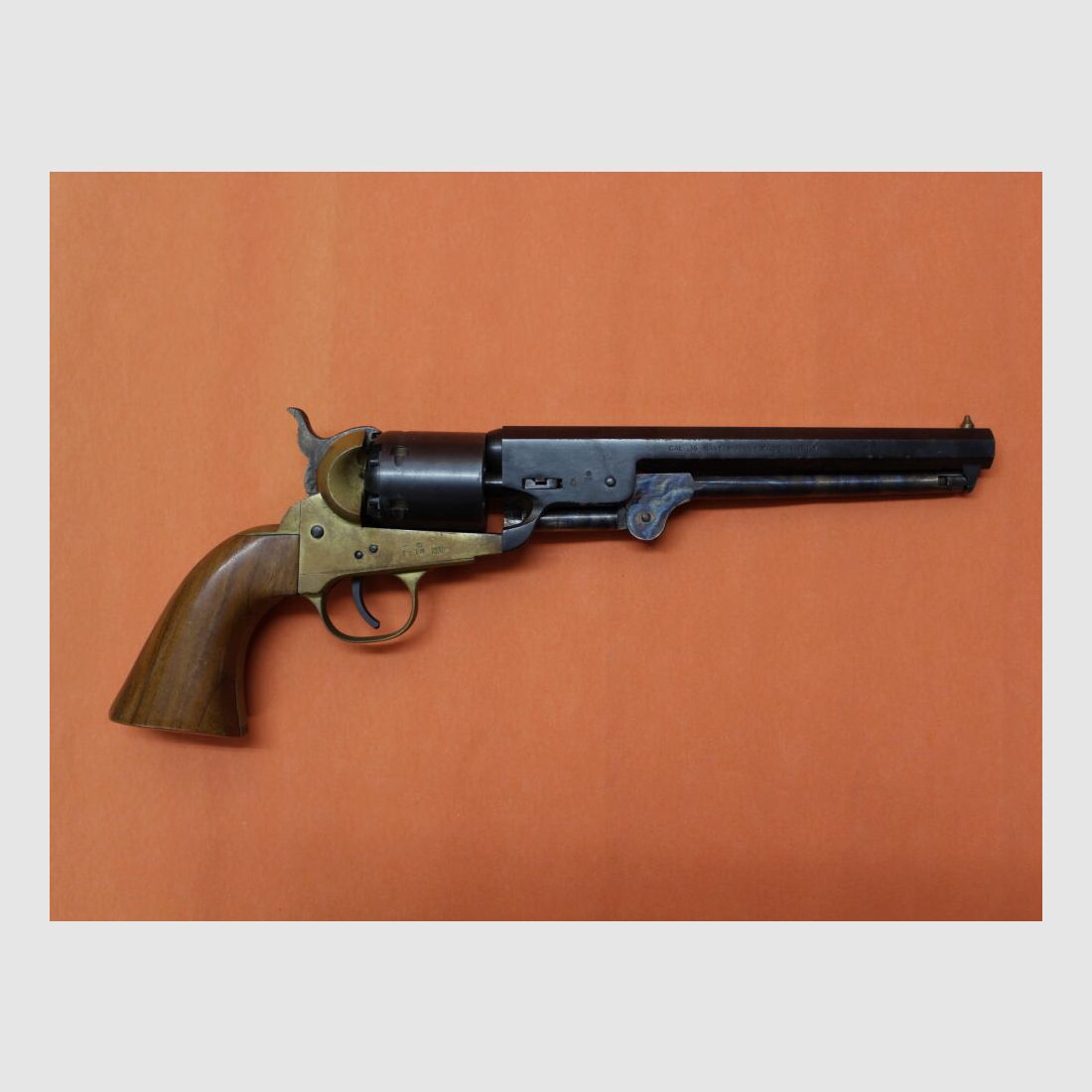 EUROARMS Perk.Revolver .36(Black Powder) EUROARMS NAVY 7,5" Lauf/ Messingrahmen (Vorderlader), Bild 2 von 7