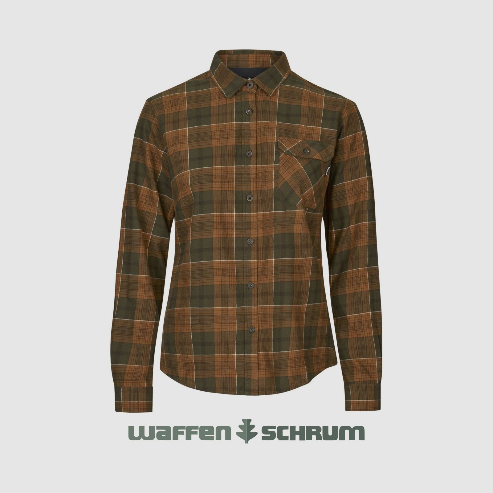 Bluzka Seeland Highseat Skye Grizzly Brown/Terracotta Check
