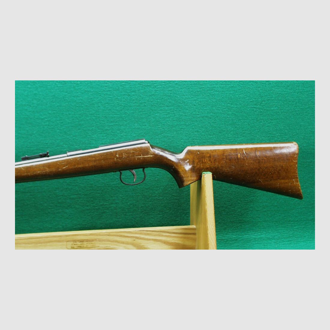 Anschütz single-shot rifle