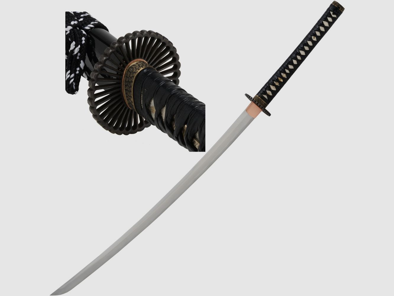 47 Ronin Katana z ręcznie kuta ostrzem