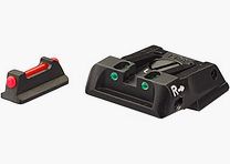 LPA SPF13WA Fiber-Optik-Visiersatz für Walther PPQ Q5 Match (nicht SF) – Fiber-Optik