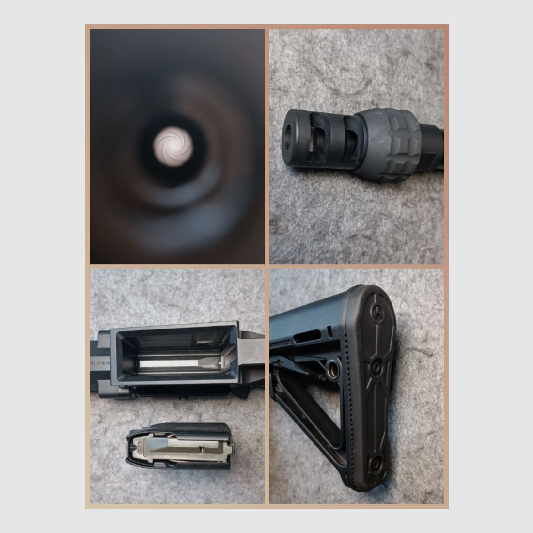 DAR Alemania DAR 10 con 18" M-Lok -Magpul ASE UTRA Gatillo Triggertech!