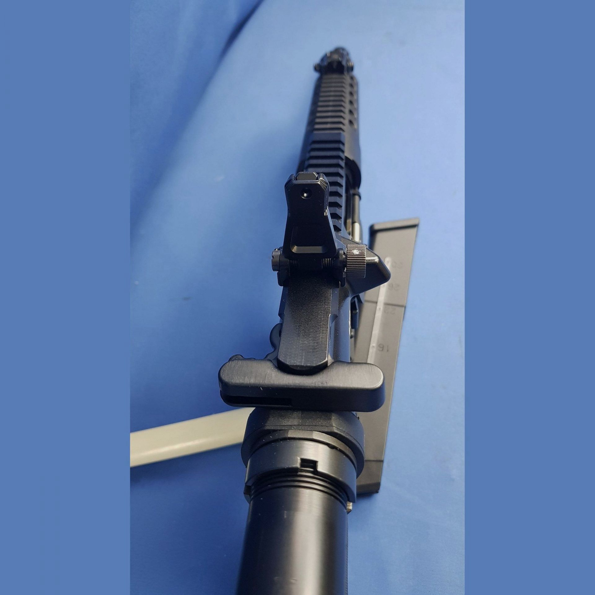 „AKTION“ AC Alfa Selbstladekarabiner Modell: LLC (Limex Luger Carbine) mit Gewinde 1/2 28 UNEF Kal.9x19mm, Bild 2 von 9
