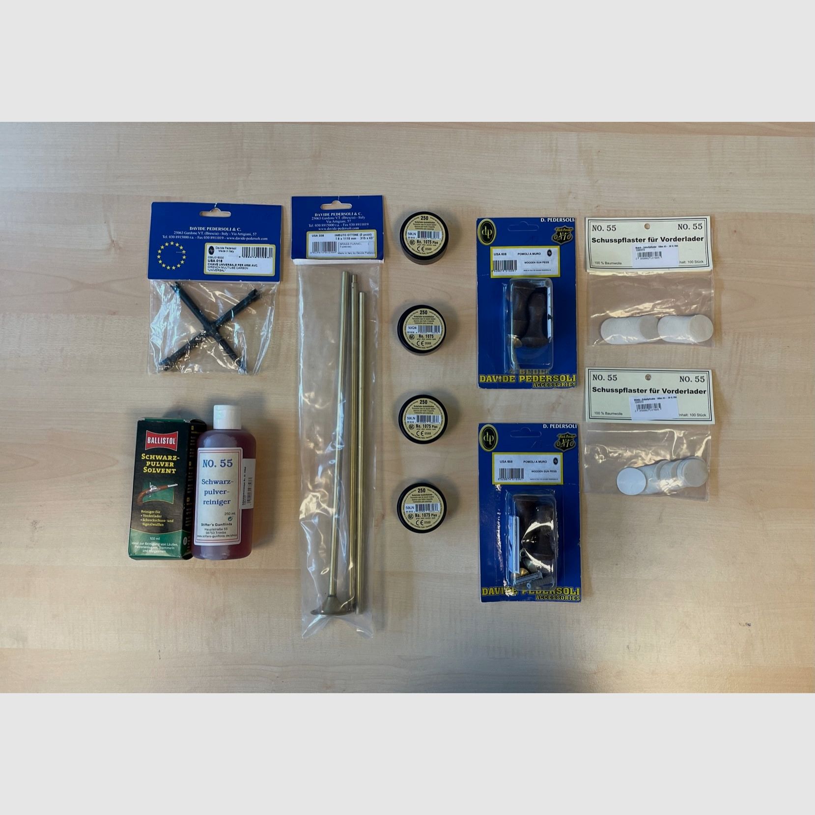 Accessoires pour fusils à chargement par la bouche (poudre noire)