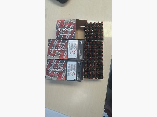 Hornady .22 Hornet V-Max 2,3g/35grs. 71 Schuss 
