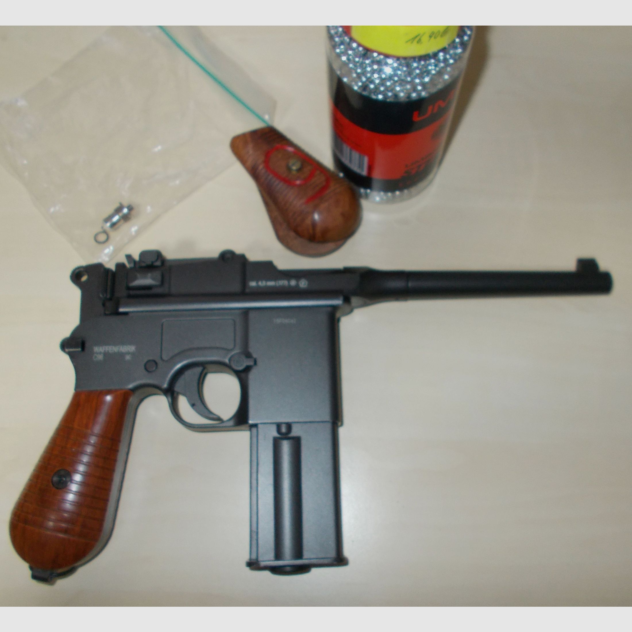 Umarex Legends C96 4,5mm BB CO2 Blowback con IMPUGNATURA IN LEGNO