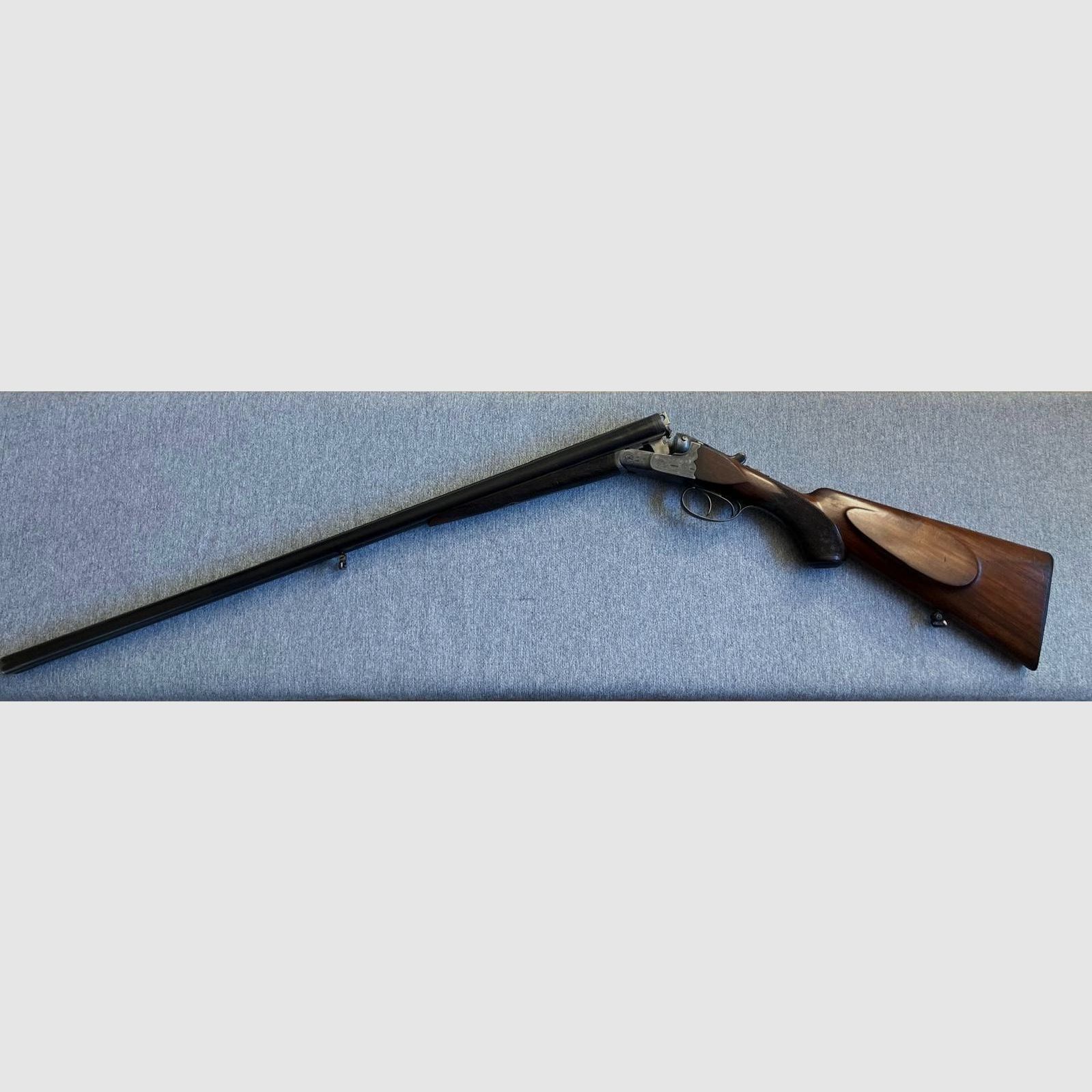 Wunderschöne Sempert & Krieghoff Doppelflinte/Querflinte Kaliber 16 absolute Rarität Selten 100 Jahre TOP