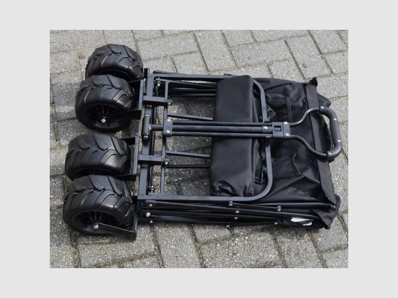 Double Alpha Schießsportzubehör All-Terrain Range Cart schwarz