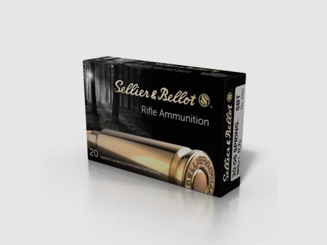 AMUNICJA 30-06 S&B SBT 11,7g/180gr, zdjęcie 2 z 4