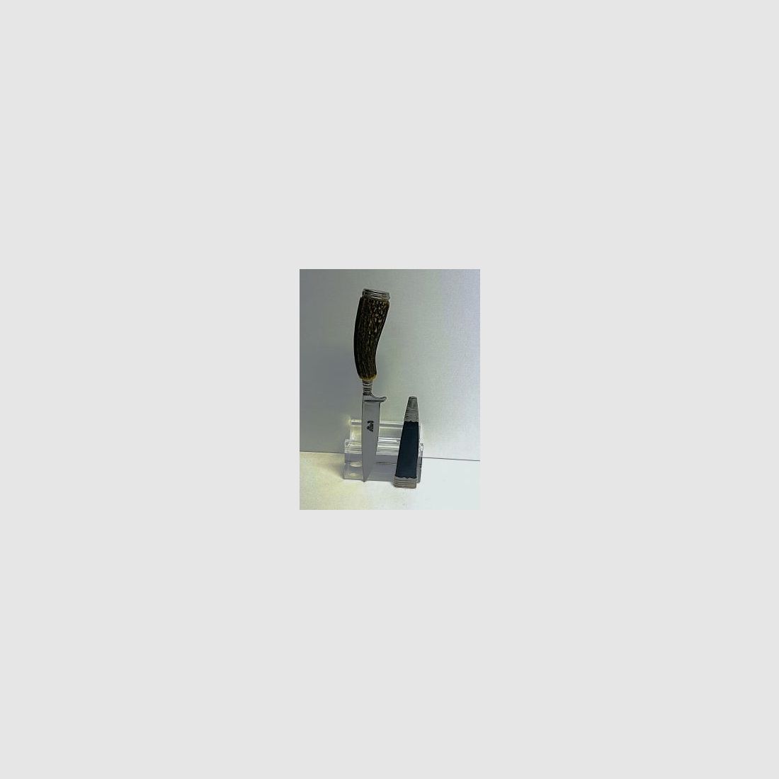 Hunting knife deer horn