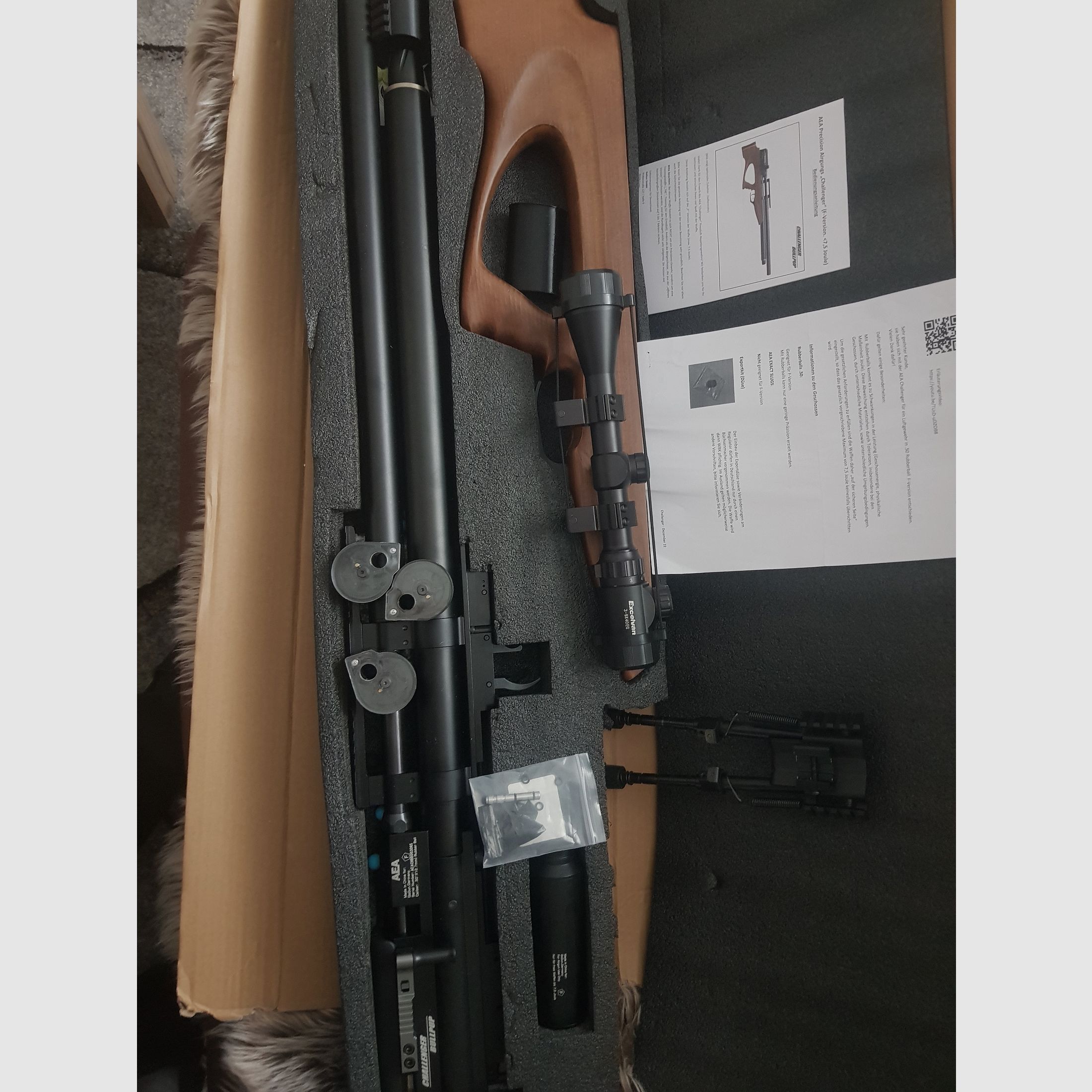 AEA Challenger bullpup Cal.5.0 12,7mm Ware Neue 