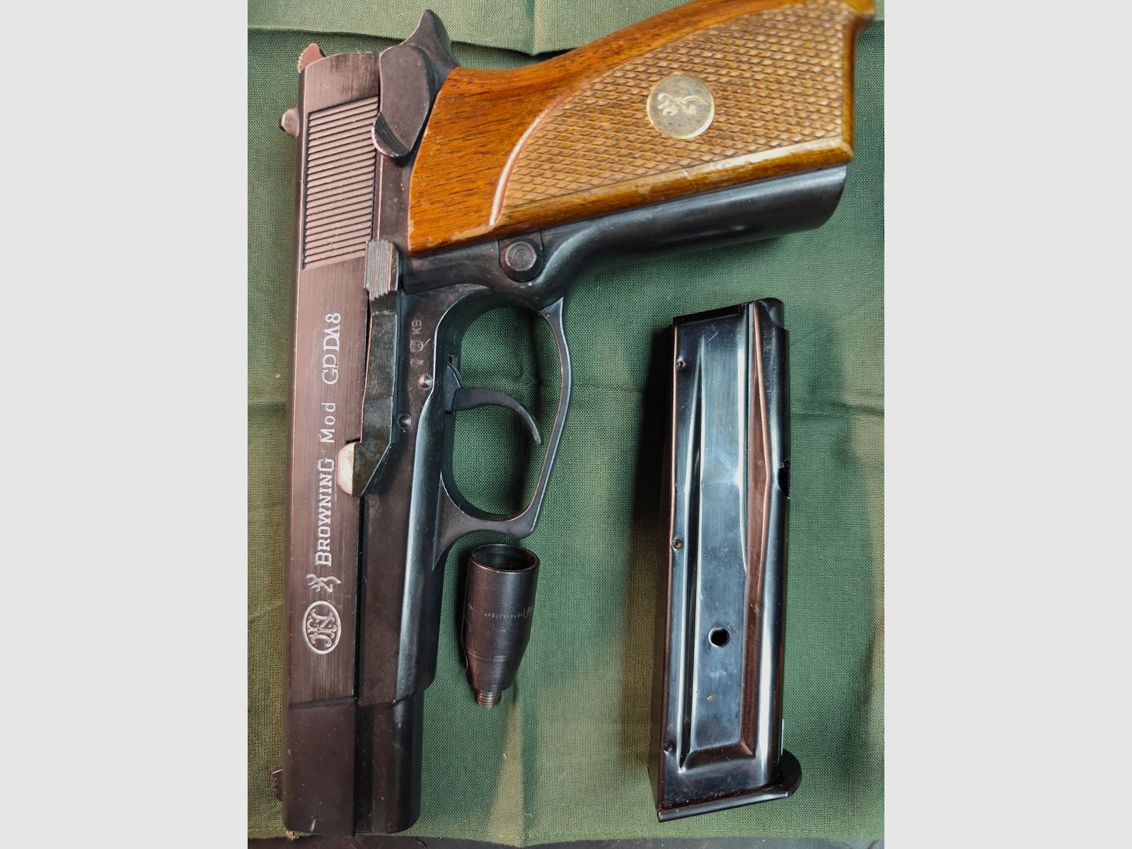 Browning GPDA 8 8mm P.A.K. PTB 389/2